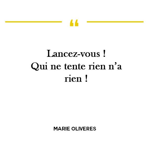 Citation Marie Oliveres - Pâtisserie Toulouse - Fait main Toulouse