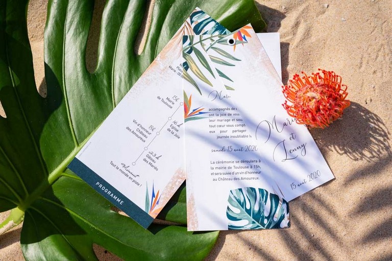 Les talents de Toulouse - Fanny Fourcade - Papeterie de Mariage