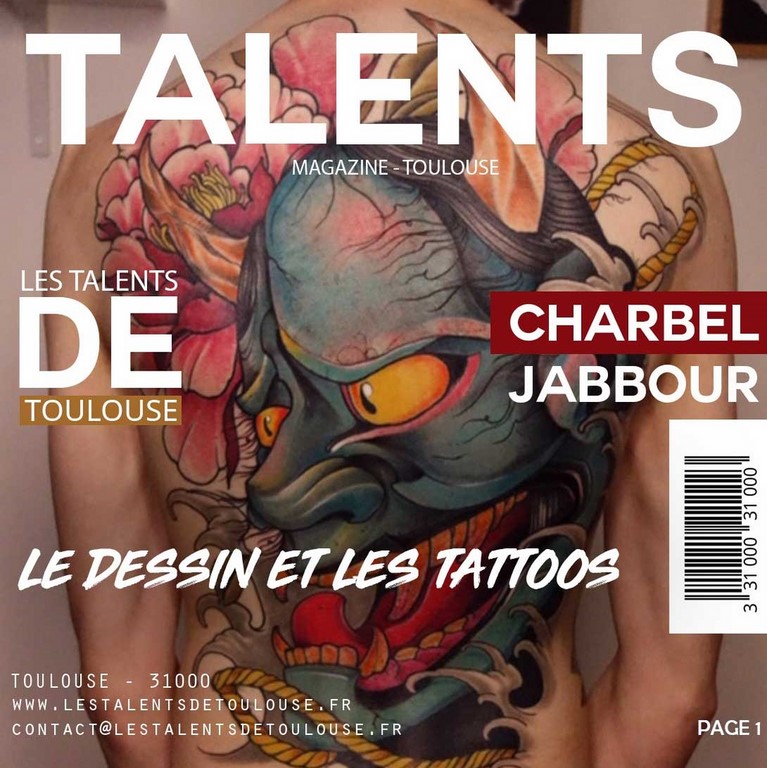 Mon talent, le dessin et les tattoos à Toulouse - Charbel ​Jabbour