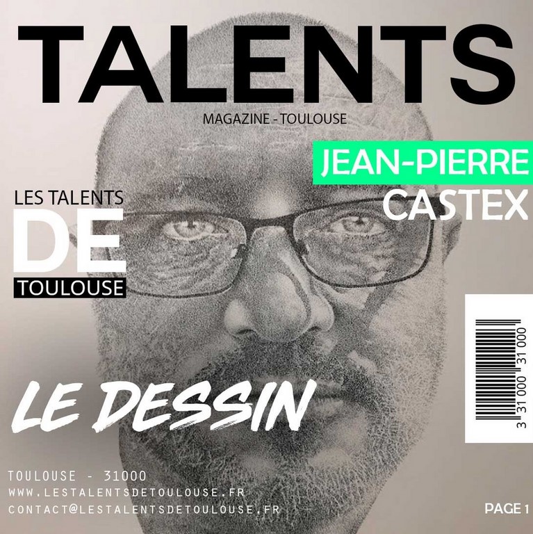dessin toulouse - talent toulouse - jean pierre castex