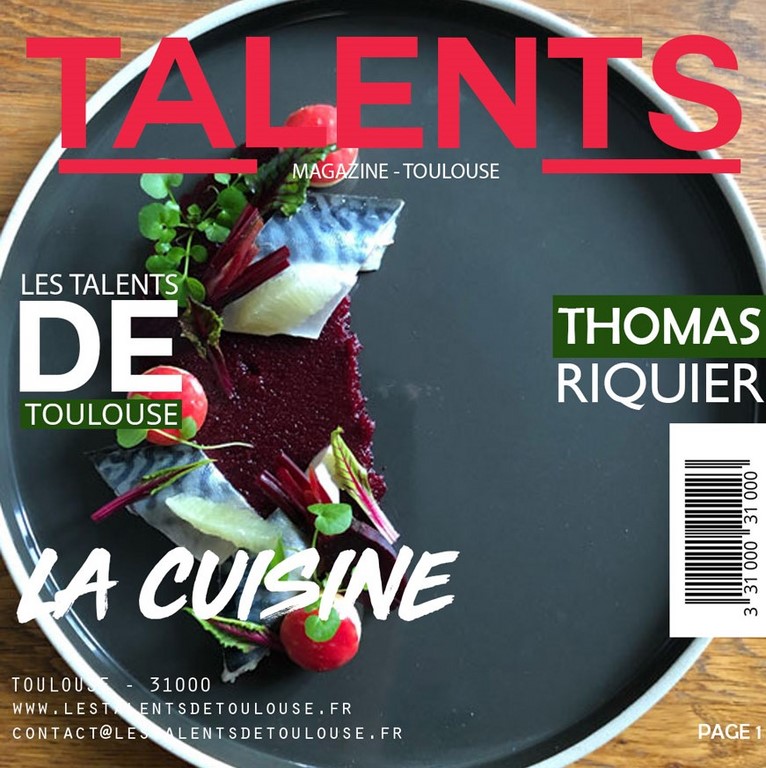 cuisine toulouse - talent de toulouse - thomas riquier